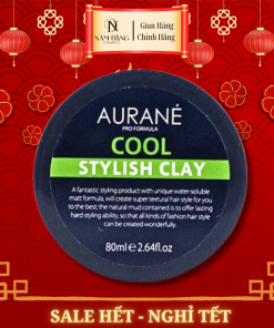 Sáp Vuốt Tóc nam Aurane Cool Stylish Clay 80ml