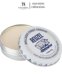 Sáp Vuốt Tóc Reuzel Clay Matte Pomade