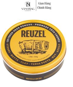 Sáp vuốt tóc, Pomade vuốt tóc Reuzel Severed Head Pomade 95.8gr