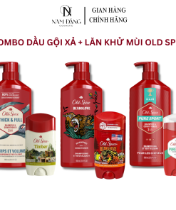 Combo Old Spice Dầu Gội Và Lăn Khử Mùi: Giải Pháp Toàn Diện Cho Phái Mạnh