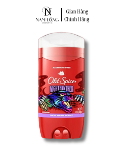 Sáp Lăn Khử Mùi Old Spice Nightpanther 85g Sáp Xanh: Hương Thơm Bí Ẩn, Sạch Sẽ Tối Đa