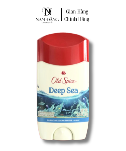 Lăn Khử Mùi Old Spice Deep Sea 73g Sáp Trắng: Hương Biển Tươi Mát, Ngăn Mồ Hôi Mạnh Mẽ
