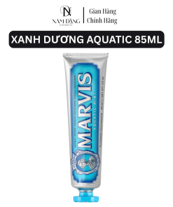 Kem đánh răng MARVIS Aquatic Mint 85ML Trắng Răng