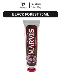 Kem đánh răng MARVIS Black Forest 75ML - Hương vị Socola đen đậm đà Trắng Răng