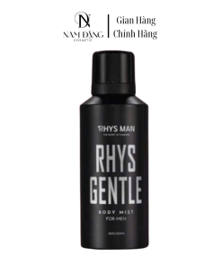 Body mist RHYS MAN xịt thơm toàn thân Rhys Gentle 120ml
