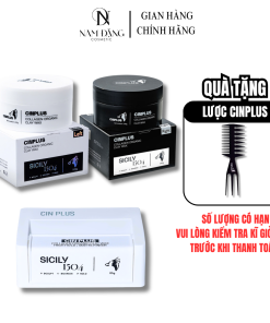 Sáp Vuốt Tóc SICILY CINPLUS Clay Wax 100g/85g/30g Tạo Kiểu Mờ, Giữ Nếp Cao, Phù Hợp Nhiều Loại Tóc