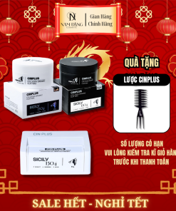 Sáp Vuốt Tóc SICILY CINPLUS Clay Wax 100g/85g/30g Tạo Kiểu Mờ, Giữ Nếp Cao, Phù Hợp Nhiều Loại Tóc