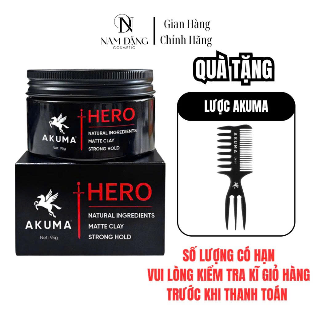 sap-vuot-toc-akuma-hero-matte-clay-95g sap-vuot-toc-akuma-hero-matte-clay-95g