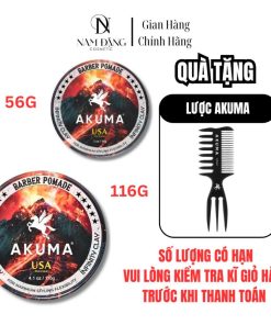 AKUMA Infinity Clay: Sáp Vuốt Tóc Tạo Kiểu Đẳng Cấp Cho Phái Mạnh