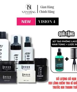 Bộ Sản Phẩm Roug: Giải Pháp Tạo Kiểu Toàn Diện Từ Sáp, Gôm Đến Xịt Dưỡng