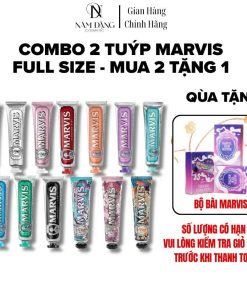 Combo 2 Tuýp Kem Đánh Răng Marvis Full Size
